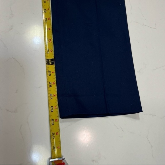 Ralph Lauren Navy Straight Leg Trousers 12 - Picture 14 of 14